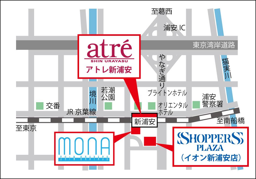 MAP 新浦安イベント_会場MAP